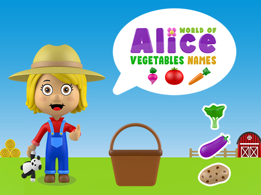 World of Alice   Vegetables Names gameplay